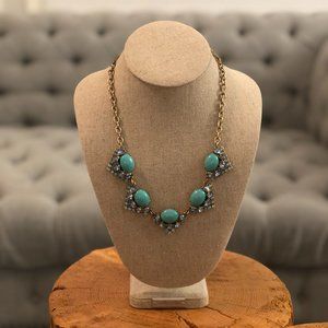 Stella & Dot Rory necklace (teal)